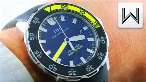 iwc 3568|IWC Aquatimer Watch Review .